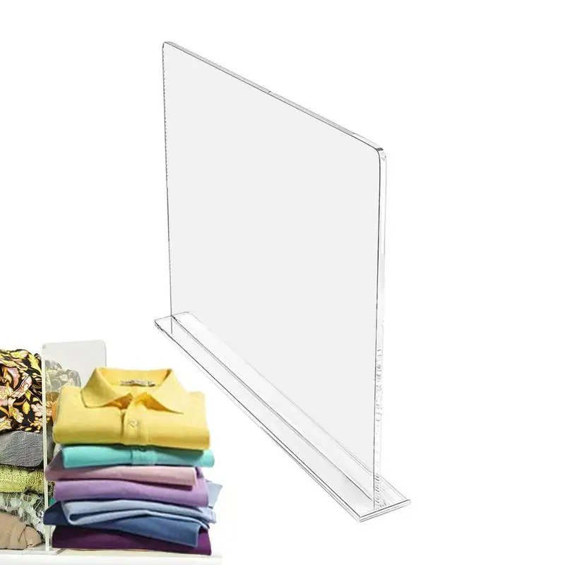 Clear Acrylic Shelf Dividers Wardrobe Partition Separators Bookcase Divider Cabinet Closet Organizer For Kitchen Bedroom Home
Clear Acrylic Shelf Dividers Wardrobe Partition Separators Bookcase Divider Cabinet Closet Organizer For Kitchen Bedroom Home