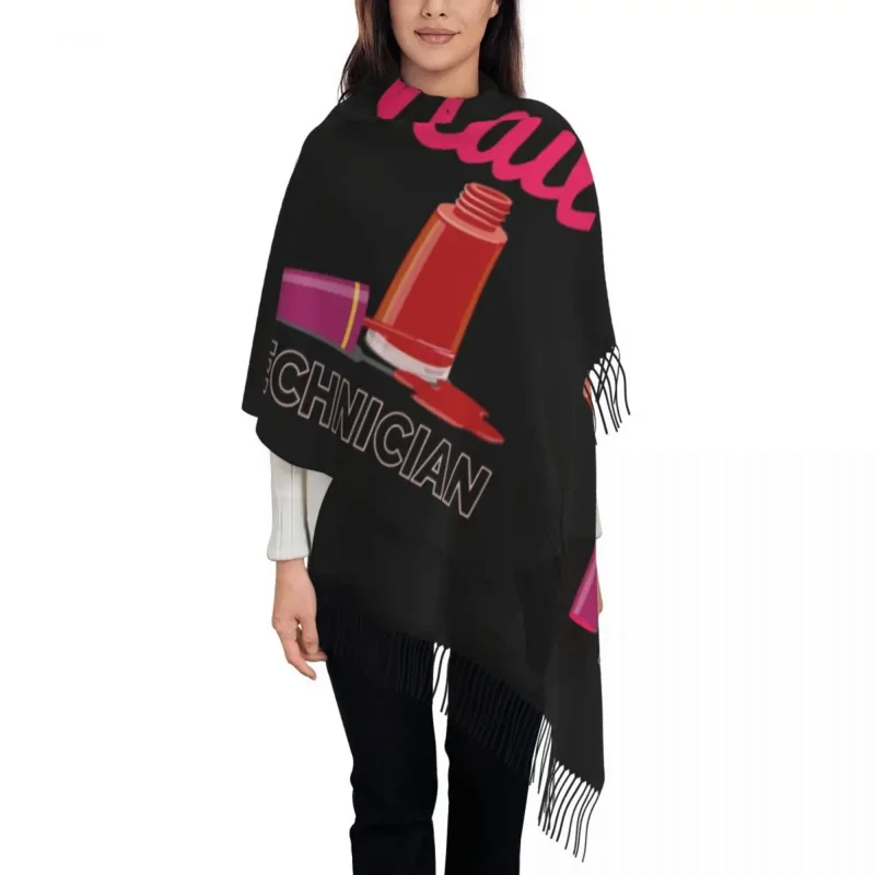 Technician Nail Polish Scarf Wrap for Women Long Winter Warm Tassel Shawl Unisex Scarves
Technician Nail Polish Scarf Wrap for Women Long Winter Warm Tassel Shawl Unisex Scarves