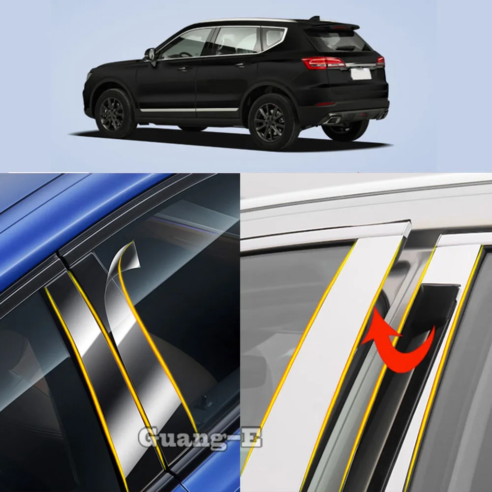 Автомобильный ТПУ/глянцевый зеркальный столб для стойки для Great Wall HAVAL H7 2016 2017 2018-2021, отделка двери, оконного литья, стикер, аксессуары
Автомобильный ТПУ/глянцевый зеркальный столб для стойки для Great Wall HAVAL H7 2016 2017 2018-2021, отделка двери, оконного литья, стикер, аксессуары