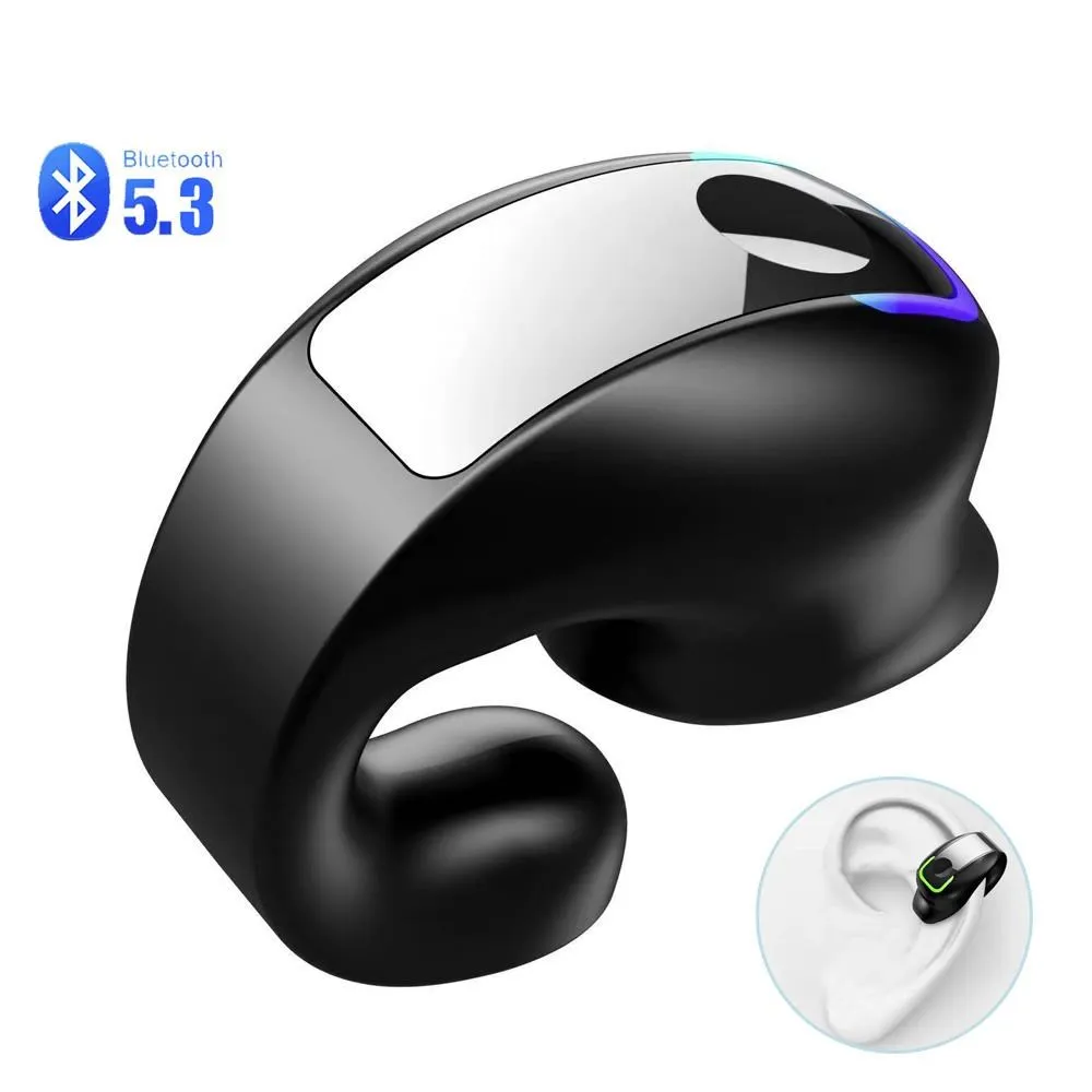 TWS Bluetooth 5.3 Earphones Ear Clip on Headphones Wireless Earbud With Microphone Sports HiFi Stereo Headset for Xiaomi/iPhone
TWS Bluetooth 5.3 Earphones Ear Clip on Headphones Wireless Earbud With Microphone Sports HiFi Stereo Headset for Xiaomi/iPhone