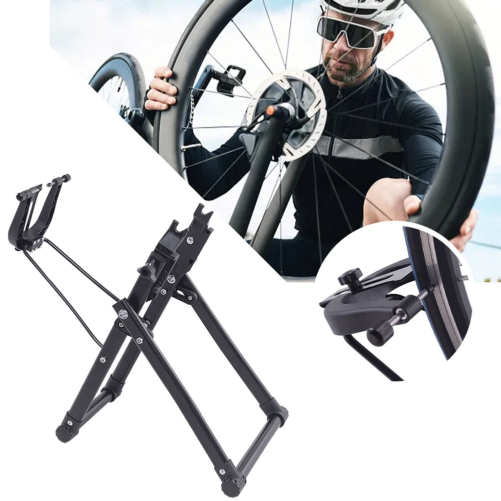 

Инструмент для обслуживания, подставка для обрезки колес, регулируемое кольцо для велосипеда, черный корректирующий стол, пластиковый стол, стол для ремонта велосипеда