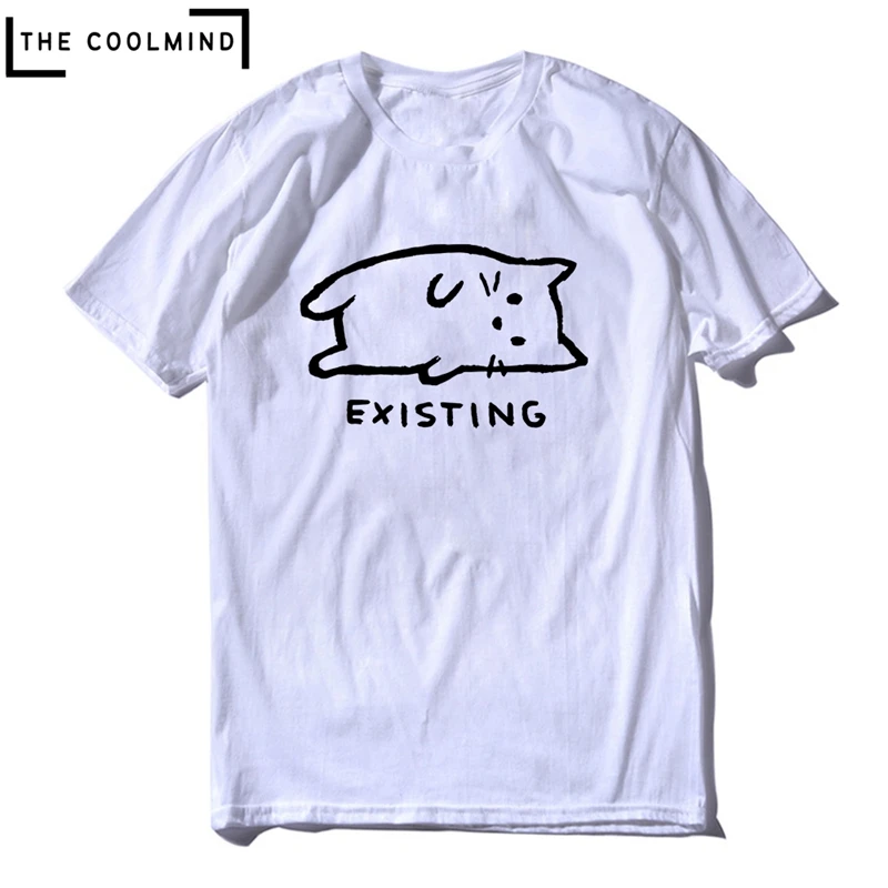 100% Cotton Funny Cat Print Men T Shirt Casual Cotton Cat Men Tshirt Loose T-shirt Men Tee Shirts Tops C101A011 CA-A25
100% Cotton Funny Cat Print Men T Shirt Casual Cotton Cat Men Tshirt Loose T-shirt Men Tee Shirts Tops C101A011 CA-A25