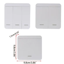Wireless Remote Control Lighting Switch Relay Smart Home Supplies Light Control Remote Power Wall Switch P18A
Wireless Remote Control Lighting Switch Relay Smart Home Supplies Light Control Remote Power Wall Switch P18A