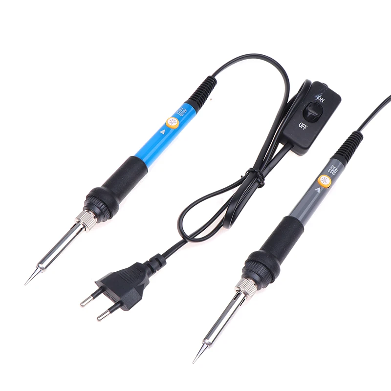 

60W Mini Soldering Iron Adjustable Temperature Electric Solder Iron Rework Station Mini Handle Heat Pencil Welding Repair Tool