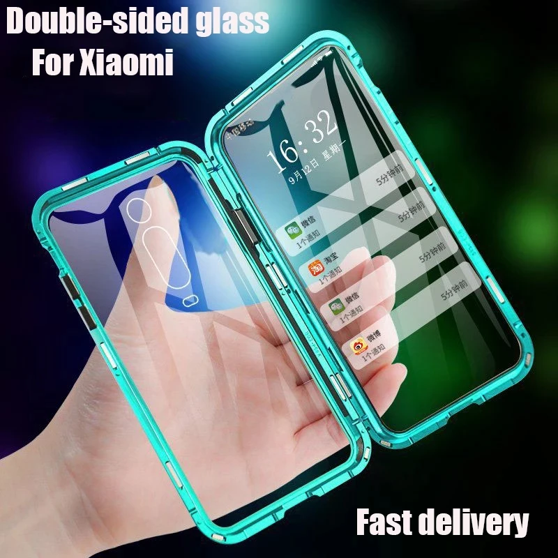 Magnetic Double Sided Glass Cover For Redmi Note 11 11S 9S 9Pro 8Pro Xiaomi 11T 12T POCO X3 M3 Pro Metal Case
Magnetic Double Sided Glass Cover For Redmi Note 11 11S 9S 9Pro 8Pro Xiaomi 11T 12T POCO X3 M3 Pro Metal Case