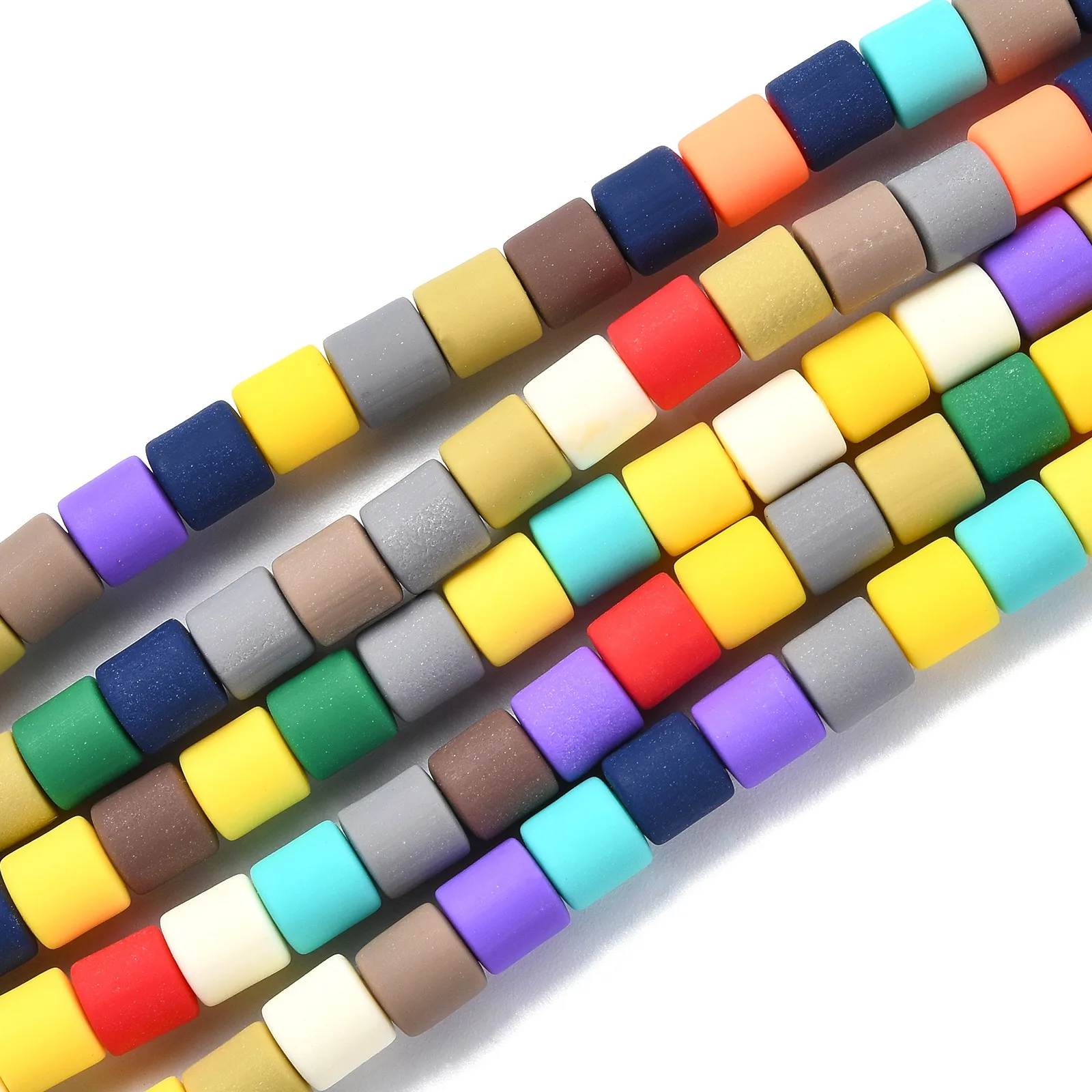 10 Strands 5-7mm Column Polymer Clay Bead Colorful Cylindrical Loose Spacer Beads for Jewelry Making Bracelet DIY Crafts Supply
10 Strands 5-7mm Column Polymer Clay Bead Colorful Cylindrical Loose Spacer Beads for Jewelry Making Bracelet DIY Crafts Supply