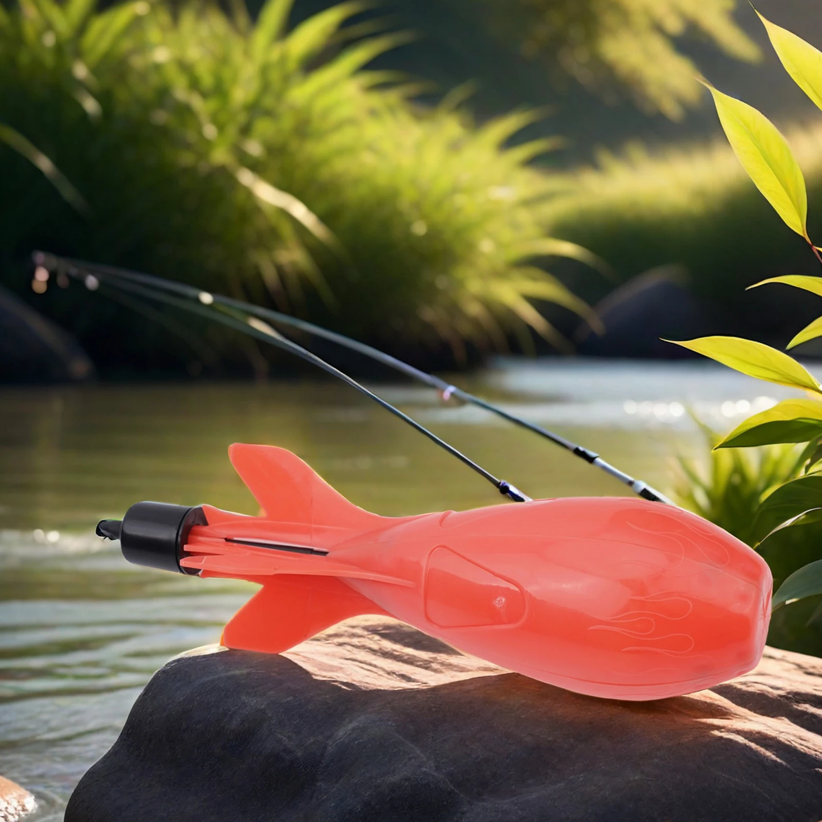 1pc Carp Fishing Spod Bomb Rocket Feeder With Effortless Buoy Glide No Line Twists Accurate Release Portable Float Bait Holder
1pc Carp Fishing Spod Bomb Rocket Feeder With Effortless Buoy Glide No Line Twists Accurate Release Portable Float Bait Holder