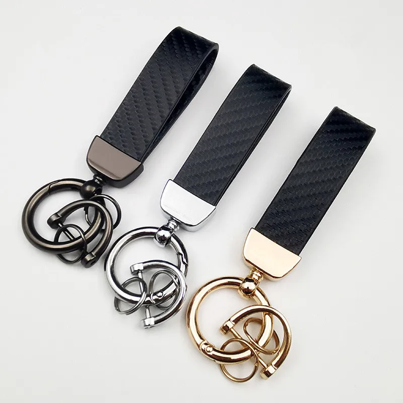 Popular high-end carbon fiber patterned car keychain keychain DIY bag pendant bracket key car accessories keychain
Popular high-end carbon fiber patterned car keychain keychain DIY bag pendant bracket key car accessories keychain