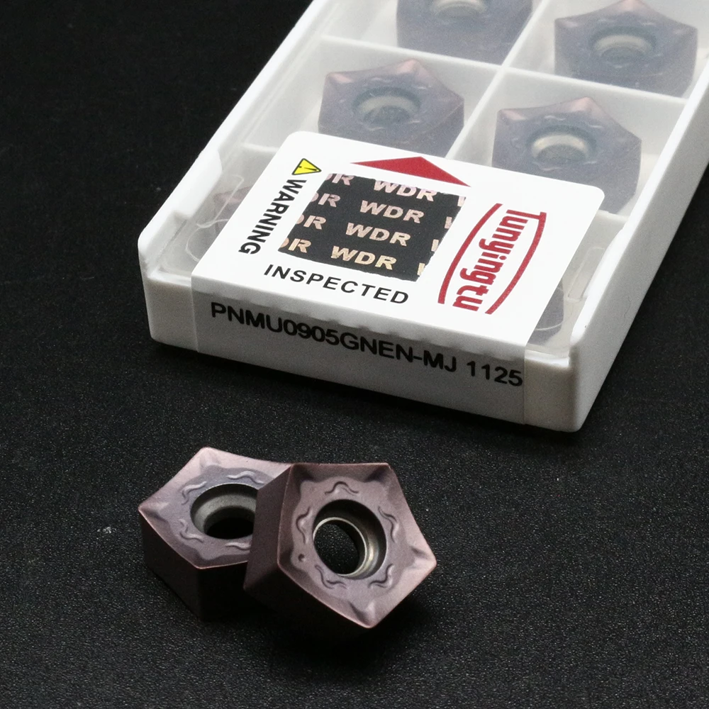 PNMU0905GNEN MJ 1125 Double-sided Five-pointed Star High-efficiency Fast Feed Carbide Insert High-speed CNC Heavy-duty Cutting
PNMU0905GNEN MJ 1125 Double-sided Five-pointed Star High-efficiency Fast Feed Carbide Insert High-speed CNC Heavy-duty Cutting