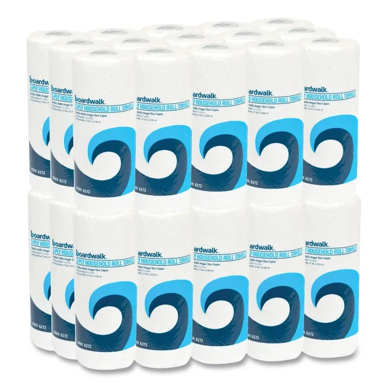 Boardwalk Kitchen Roll Towel, 30 Rolls/Carton, 85 Sheets/Roll, 2-ply, 11 x 9, White
Boardwalk Kitchen Roll Towel, 30 Rolls/Carton, 85 Sheets/Roll, 2-ply, 11 x 9, White
