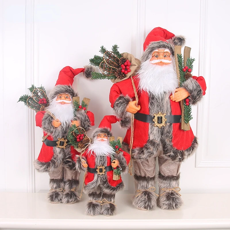 Navidad Christmas Decorations Large Standing Santa Claus Doll Xmas Tree Ornaments Natal Christmas Gifts New Year 2023 Home Decor
Navidad Christmas Decorations Large Standing Santa Claus Doll Xmas Tree Ornaments Natal Christmas Gifts New Year 2023 Home Decor
