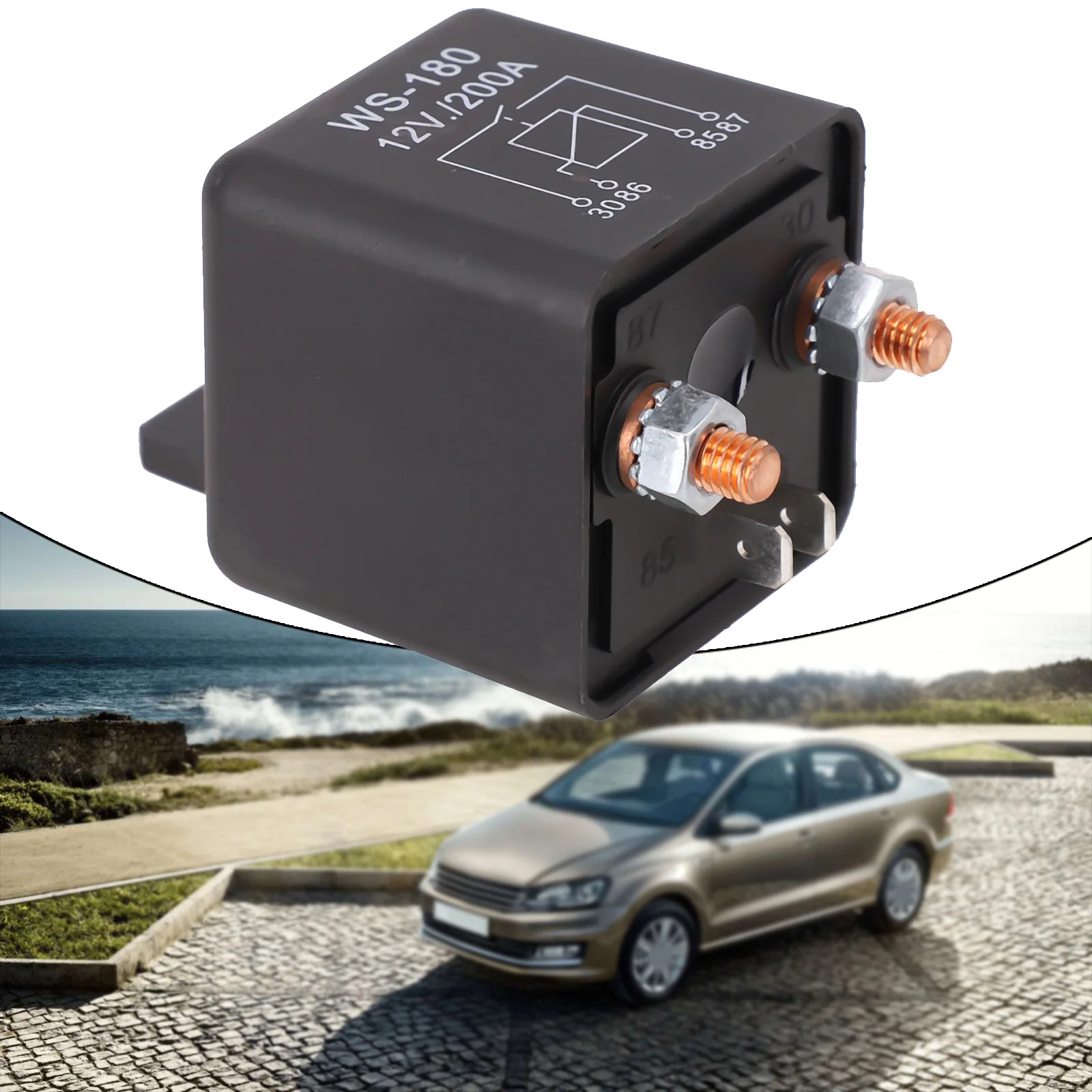12V 200A High Current Power Car Starting Relay For Vehicles Truck Motor Cut Off Relay Battery Start Relay Additional Battery
12V 200A High Current Power Car Starting Relay For Vehicles Truck Motor Cut Off Relay Battery Start Relay Additional Battery