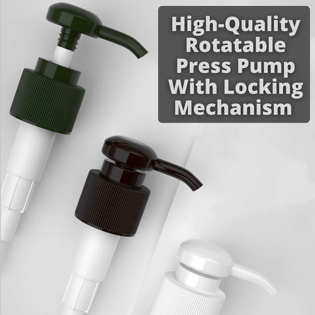 2Pcs Bathroom Soap Dispensers Refillable Lotion Shampoo Shower Pump Bottles Travel Dispenser Empty Pump Bottle Bath Accessories
2Pcs Bathroom Soap Dispensers Refillable Lotion Shampoo Shower Pump Bottles Travel Dispenser Empty Pump Bottle Bath Accessories