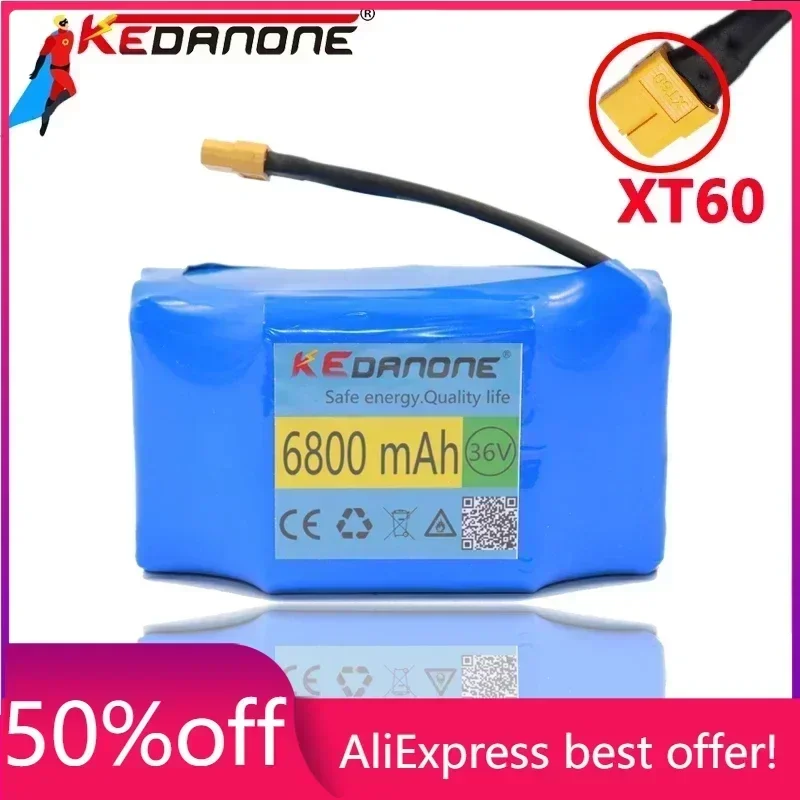 36V to lithium-ion rechargeable battery 6800 mAh lithium-ion cell for electric self-balancing scooter Electric bicycle
36V to lithium-ion rechargeable battery 6800 mAh lithium-ion cell for electric self-balancing scooter Electric bicycle