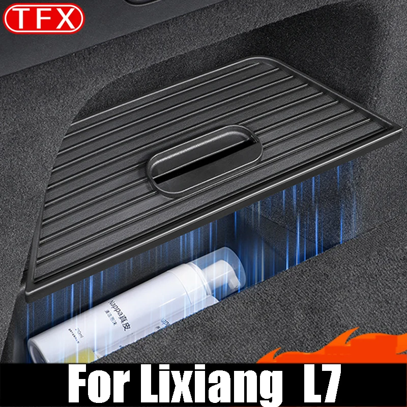 For Lixiang Li L7 2022 2023 2024 Car Styling Trunk Storage Box Side Pocket Organizer Hidden Lid Modification Auto Accessories
For Lixiang Li L7 2022 2023 2024 Car Styling Trunk Storage Box Side Pocket Organizer Hidden Lid Modification Auto Accessories