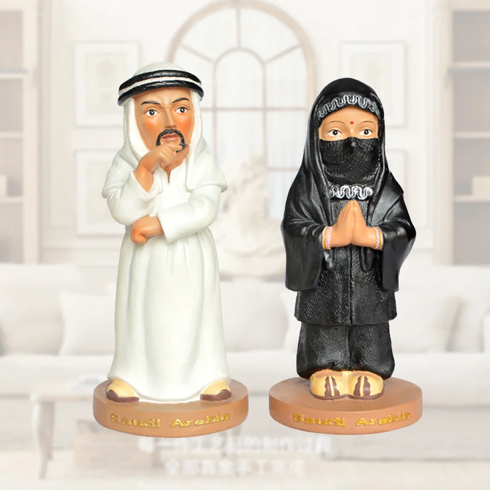 Classic Saudi Arabia Person People Female Male Traditional National Clothing Figure Model Toys Gift
Classic Saudi Arabia Person People Female Male Traditional National Clothing Figure Model Toys Gift