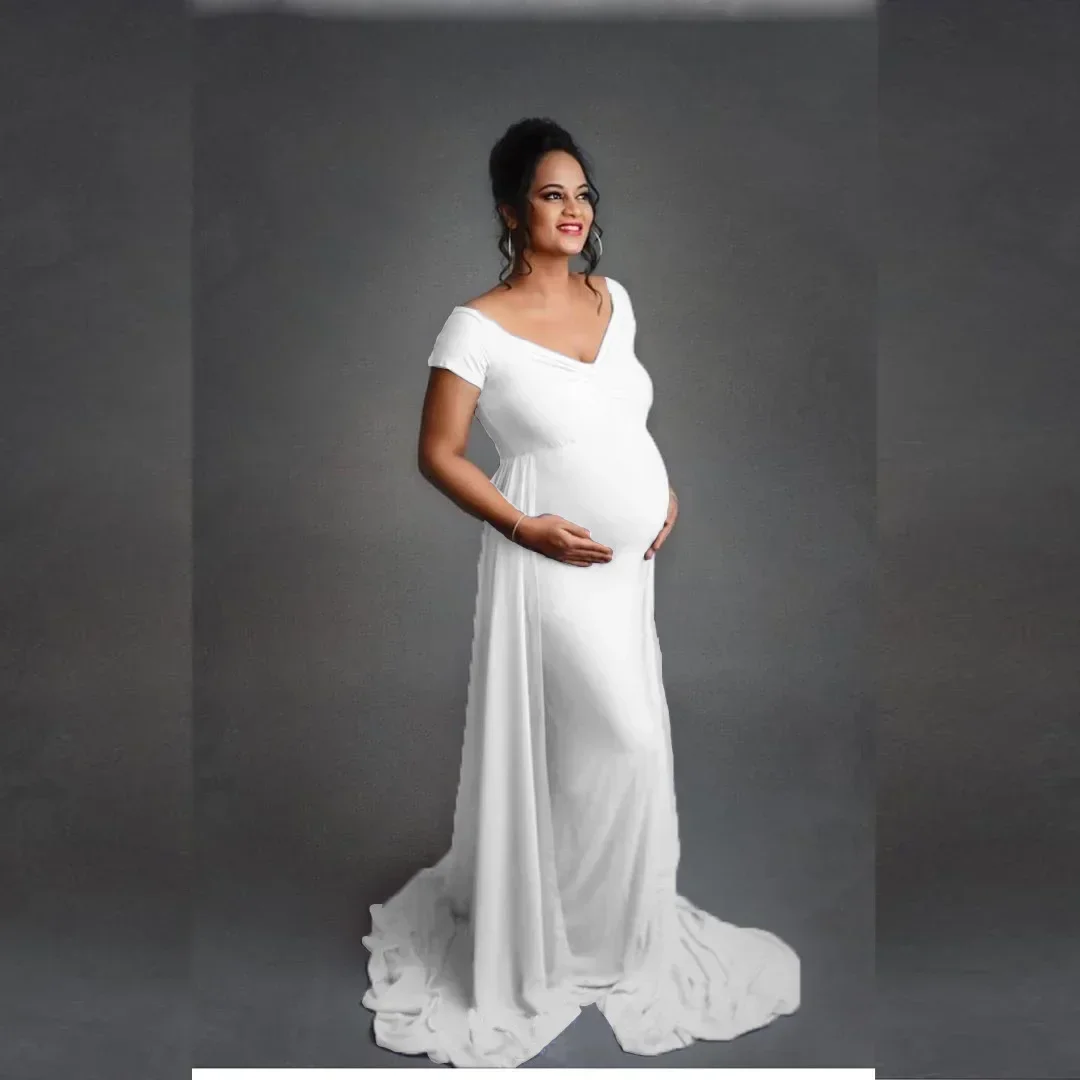 

Pregnancy Session Maternity Photography Props Pregnancy Dress for Photo Shooting Pregnant Dresses for Women Maternity Gown