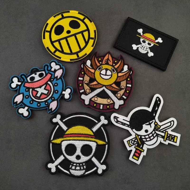 Animation Cartoon One Piece Million Miles Sunshine Embroidery Patch Skeleton Luffy Morale Wild Boar Armband Backpack Patch
Animation Cartoon One Piece Million Miles Sunshine Embroidery Patch Skeleton Luffy Morale Wild Boar Armband Backpack Patch