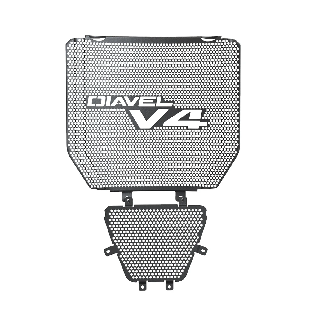 

For Ducati Diavel V4 2023-2024 Motorcycle Accessories Radiator Guard Grille Cover Protector Mesh Oil Cylinder Head Guard set