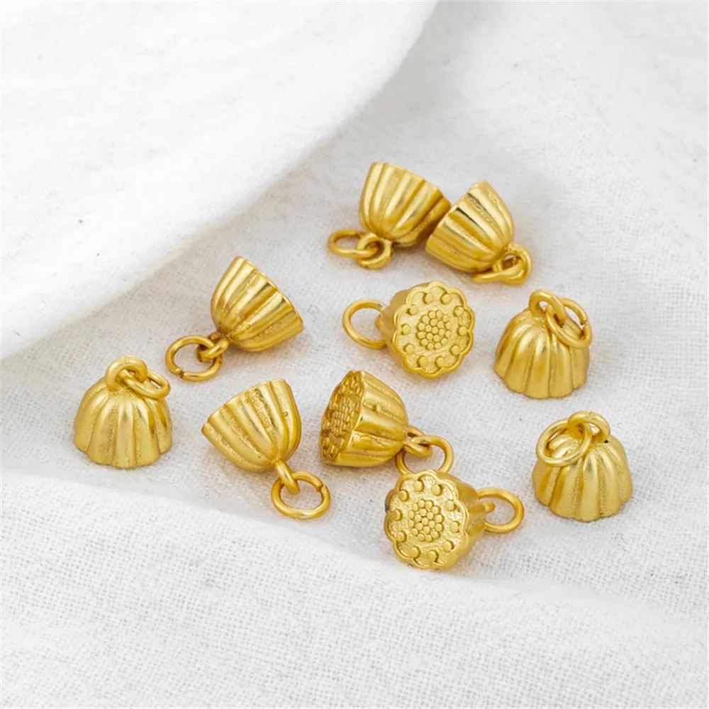 18k gold coated dumb lotus seed showerhead 9mm small pendant diy bracelet necklace earrings pendant accessories
18k gold coated dumb lotus seed showerhead 9mm small pendant diy bracelet necklace earrings pendant accessories