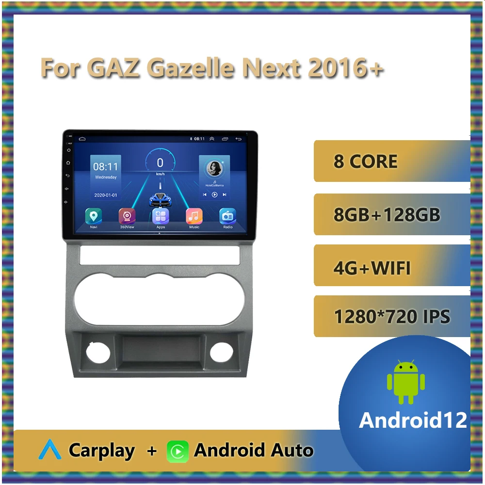 Android 12 Bluetooth Car Radio For GAZ Gazelle Next 2016+ Navigation GPS Carplay Autoradio Stereo WIFI 4G BT Mirror Link DSP RDS
Android 12 Bluetooth Car Radio For GAZ Gazelle Next 2016+ Navigation GPS Carplay Autoradio Stereo WIFI 4G BT Mirror Link DSP RDS