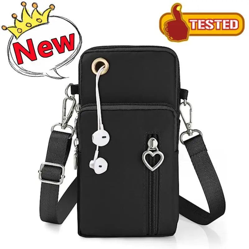 New Fashion Mobile Phone Crossbody Bags for Women Fashion Women Shoulder Bag Cell Phone Pouch With Headphone Plug 3 Layer Wallet
New Fashion Mobile Phone Crossbody Bags for Women Fashion Women Shoulder Bag Cell Phone Pouch With Headphone Plug 3 Layer Wallet