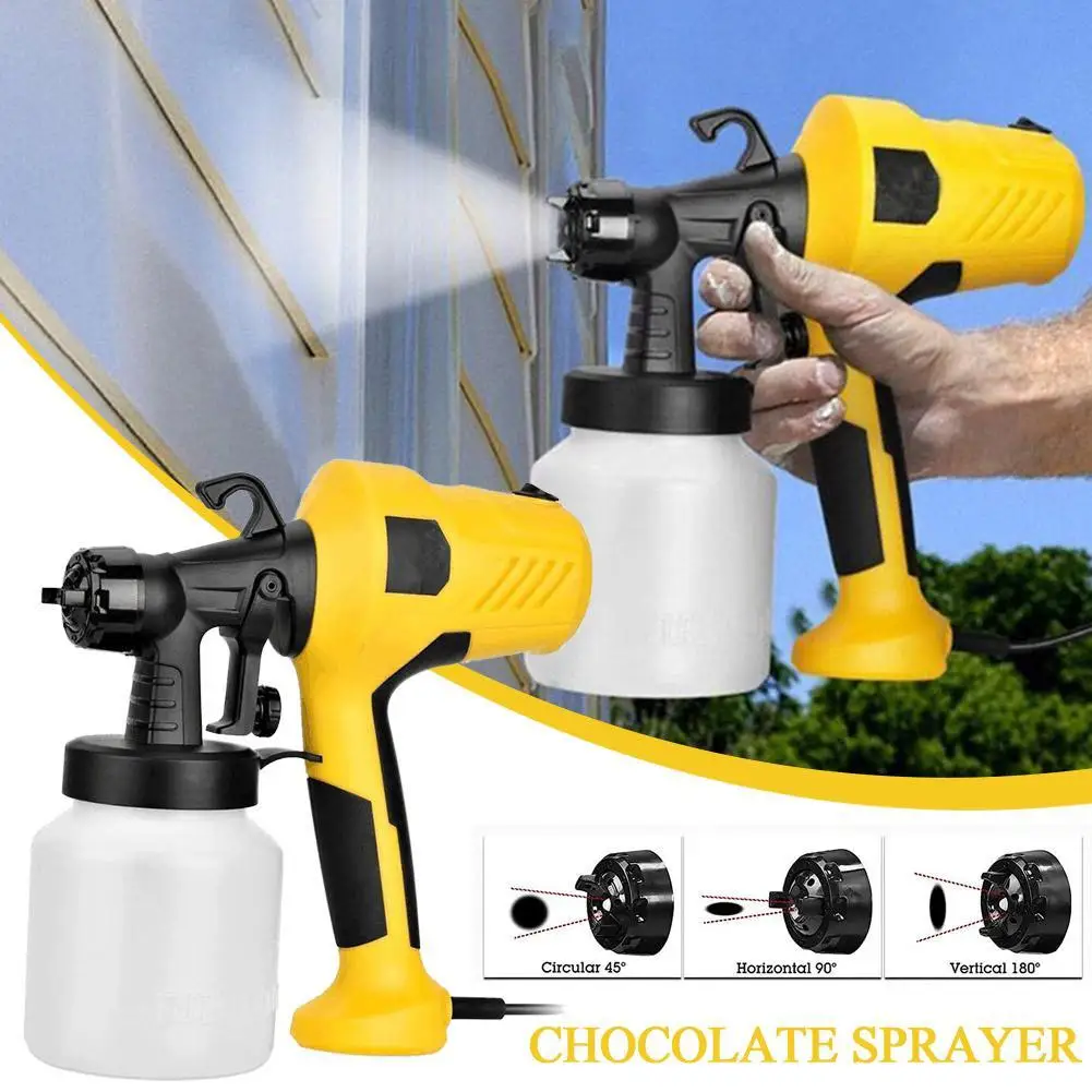 500W Electric Spray Gun 700ml Household Paint Sprayer Flow Control High Pressure Airbrush For DIY Home Painting Power Tools
500W Electric Spray Gun 700ml Household Paint Sprayer Flow Control High Pressure Airbrush For DIY Home Painting Power Tools