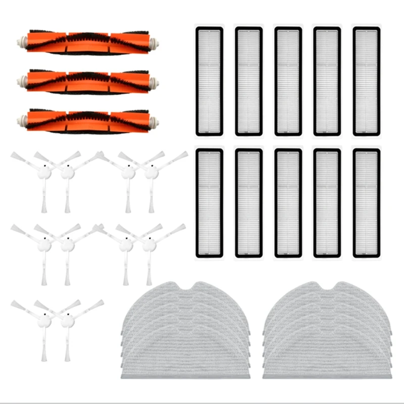 Main Brush Side Brush HEPA Filter Mop Cloth Replacement Parts Vacuum Cleaner Accessories For Xiaomi Dreame D9 L10 PRO Robot
Main Brush Side Brush HEPA Filter Mop Cloth Replacement Parts Vacuum Cleaner Accessories For Xiaomi Dreame D9 L10 PRO Robot