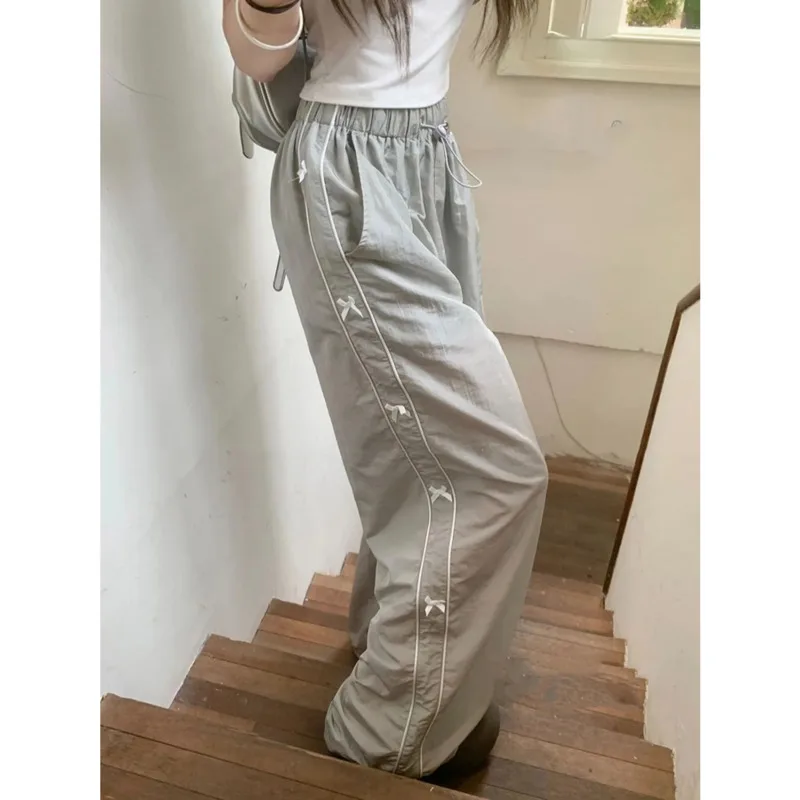 3D Bowknots Y2k Cargo Pants Solid Drawstring Streetwear Wide Leg Trousers Quick Drying Casual Sweatpant Plus Size Women Clothing
3D Bowknots Y2k Cargo Pants Solid Drawstring Streetwear Wide Leg Trousers Quick Drying Casual Sweatpant Plus Size Women Clothing