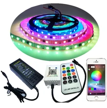 WS2811 5050RGB Led with package app music controller magic color package color changing light with music magic color controller
WS2811 5050RGB Led with package app music controller magic color package color changing light with music magic color controller