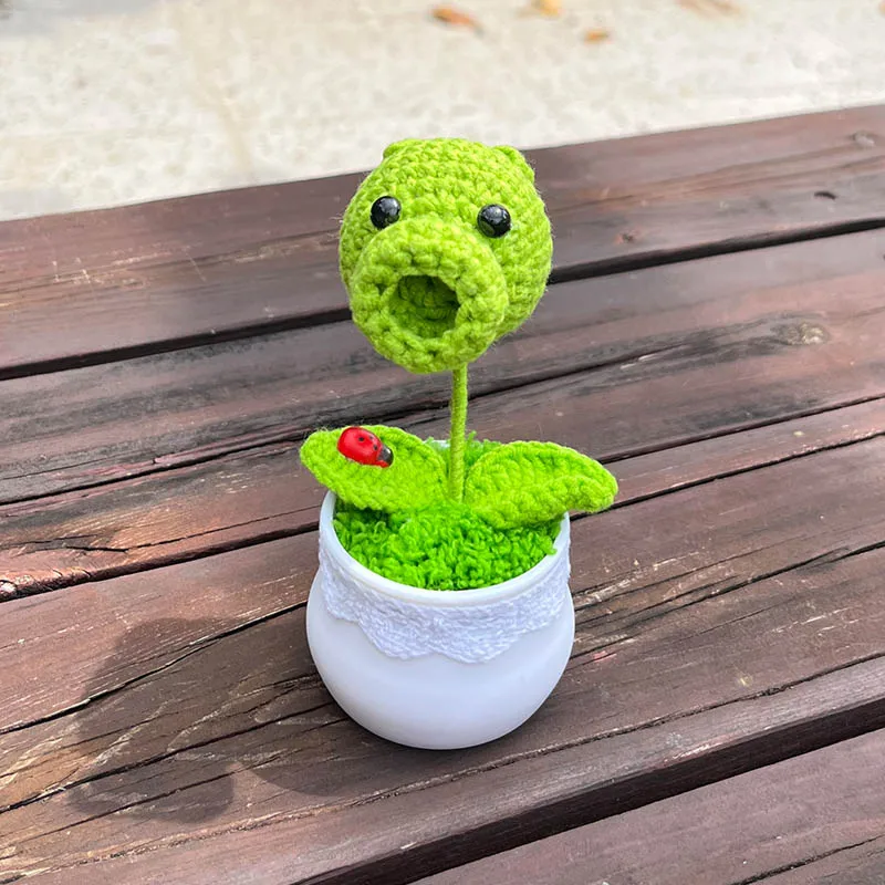 Crochet Pea Potted Plants, Artificial Cartoon Bonsai,Knitted Gifts For Girl/Boyfriend,Room Desk/Home Table/Bedroom Decorations
Crochet Pea Potted Plants, Artificial Cartoon Bonsai,Knitted Gifts For Girl/Boyfriend,Room Desk/Home Table/Bedroom Decorations