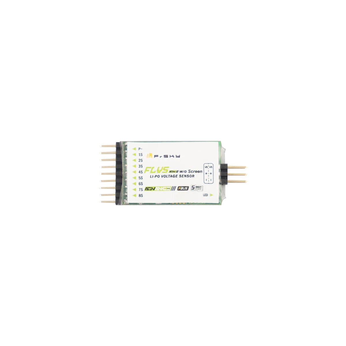 FRSKY FLVS ADV w/o экран 2S ~ 8S датчик напряжения поддержка S. Приемник с портом для дистанционного управления самолетом/радиоуправляемым дроном
FRSKY FLVS ADV w/o экран 2S ~ 8S датчик напряжения поддержка S. Приемник с портом для дистанционного управления самолетом/радиоуправляемым дроном