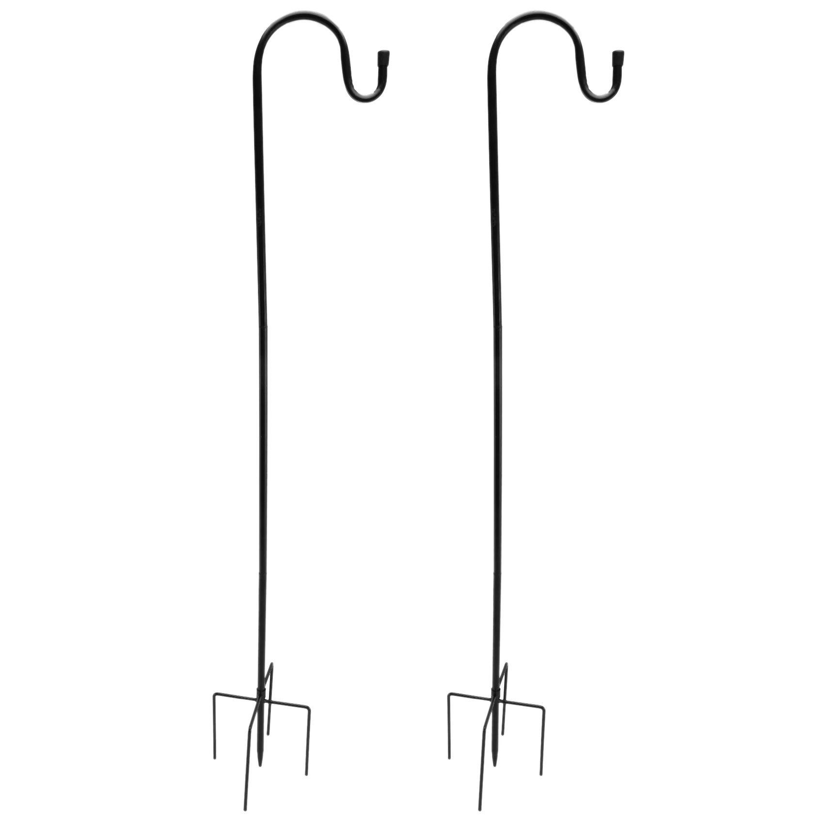 

Shepherd's Hooks 2Pack Shepherd Hook Made of Metal for Outdoor Bird Feeders Hanger Solar Lights Christmas Lights