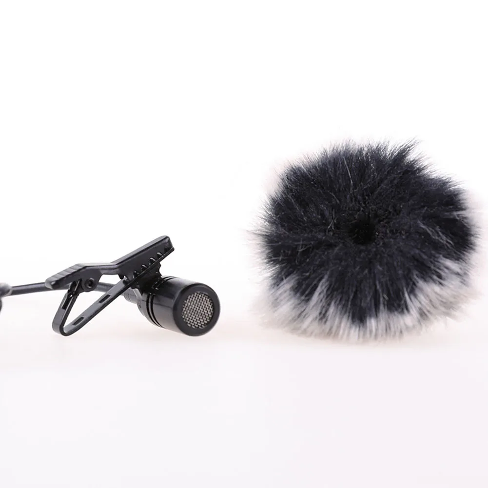 

0.5cm/1cm Outdoor Microphone Furry Windscreen Muff For 5-12/15mm Microphone Fur Wind Cover Microphone Accessories