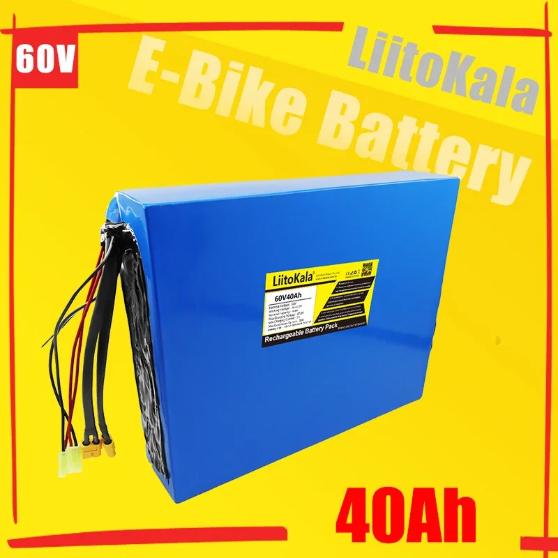 LiitoKala 18650 60V40Ah/25Ah/20Ah/30Ah 3000W Lithium IonElectric Bicycle Electric Scooter Ebike Battery
LiitoKala 18650 60V40Ah/25Ah/20Ah/30Ah 3000W Lithium IonElectric Bicycle Electric Scooter Ebike Battery