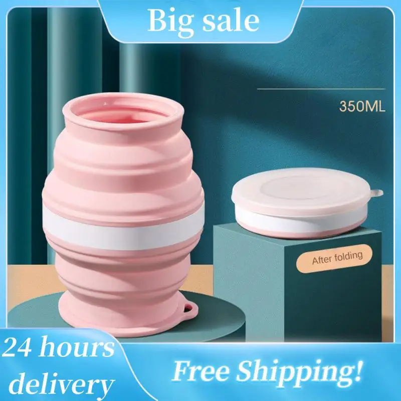 350ML Silicone Folding Cup Travel Portable Creative Mini Telescopic Cup with Cover Outdoor Travel Wash Mouth Cup Sports Bottles
350ML Silicone Folding Cup Travel Portable Creative Mini Telescopic Cup with Cover Outdoor Travel Wash Mouth Cup Sports Bottles