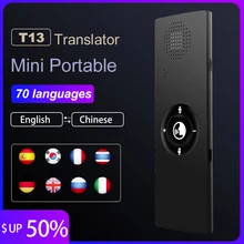 Mini BT Translator Portable Audio Translator Intelligent Instant Real-time Smart Voice Language Offline Translator 72 Languages
Mini BT Translator Portable Audio Translator Intelligent Instant Real-time Smart Voice Language Offline Translator 72 Languages