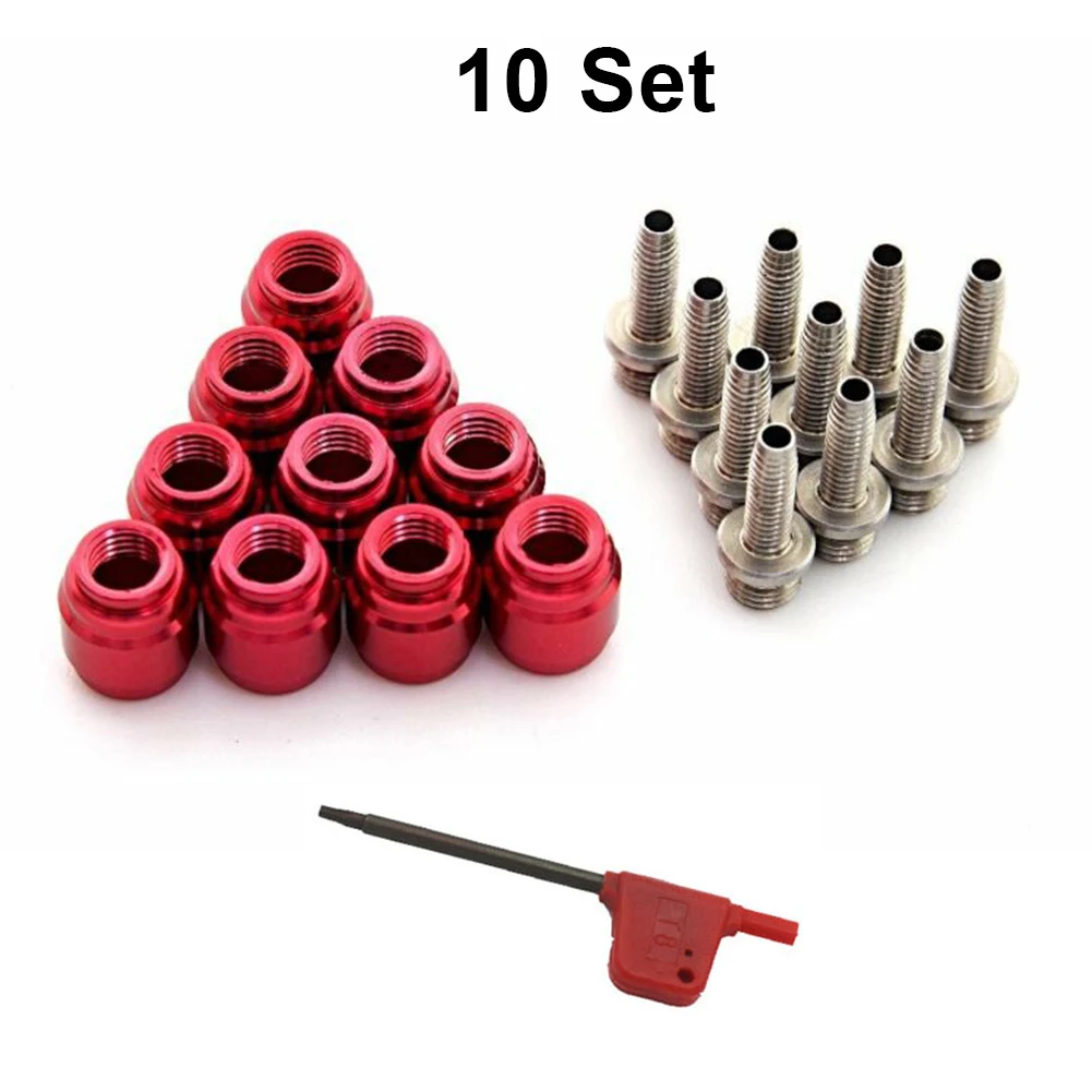 10 Sets Brake Oil Needle Olive Head For AVID- StealthamaJig Quick-Loading Tubing Bike Hydraulic Disc Brake Olive Head Suits
10 Sets Brake Oil Needle Olive Head For AVID- StealthamaJig Quick-Loading Tubing Bike Hydraulic Disc Brake Olive Head Suits