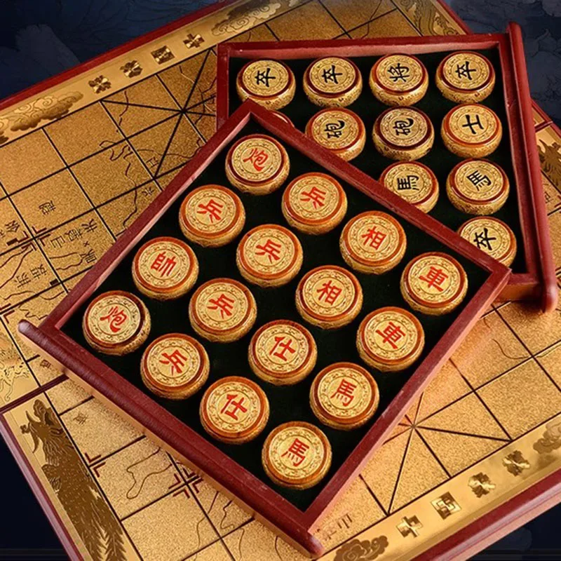 Board Set Wooden Chinese Chess Luxury Vintage Social Chinese Chess Games Juegos De Mesas Para Toda La Familia Game Accessories
Board Set Wooden Chinese Chess Luxury Vintage Social Chinese Chess Games Juegos De Mesas Para Toda La Familia Game Accessories