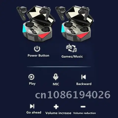 Wireless Earphones X15S TWS Stereo Headphones Bluetooth-compatible Gaming Headsets In-Ear Earbuds With microphone
Wireless Earphones X15S TWS Stereo Headphones Bluetooth-compatible Gaming Headsets In-Ear Earbuds With microphone