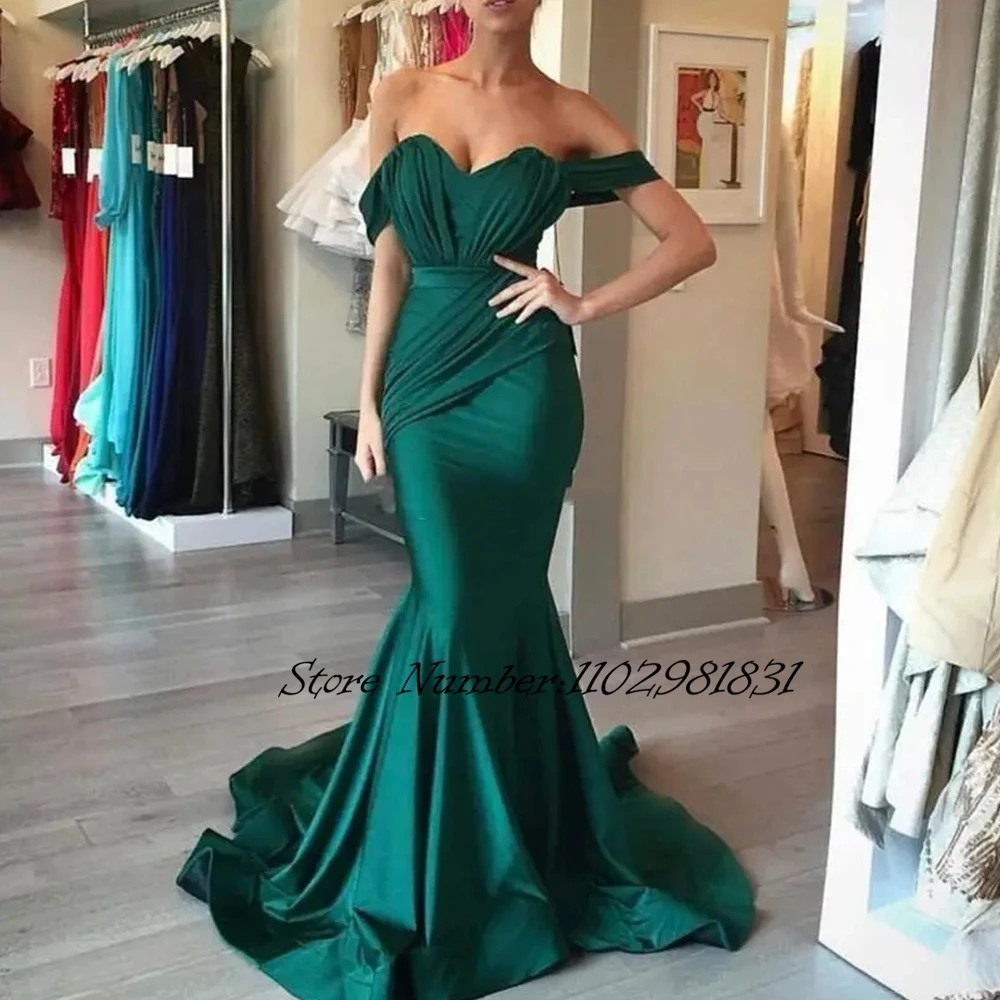 Dark Green Bridesmaid Dresses 2024 Ruffles Mermaid Off Shoulder Wedding Gust Gown Junior Maid of Honor Gowns Custom Made Sexy
Dark Green Bridesmaid Dresses 2024 Ruffles Mermaid Off Shoulder Wedding Gust Gown Junior Maid of Honor Gowns Custom Made Sexy