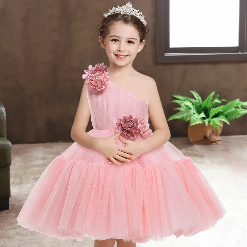 Vestidos 2022 New Children Princess Dresses For Girls Sleeveless Mesh Party Dress Kids Off Shoulder Evening Dress 1-7 Years Old
Vestidos 2022 New Children Princess Dresses For Girls Sleeveless Mesh Party Dress Kids Off Shoulder Evening Dress 1-7 Years Old
