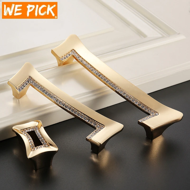 WEPICK 1PC Zinc Alloy Furniture Handles Kitchen Cabinet Wooden Door Pulls Dresser Drawer Handles Home Improvement Hardware
WEPICK 1PC Zinc Alloy Furniture Handles Kitchen Cabinet Wooden Door Pulls Dresser Drawer Handles Home Improvement Hardware