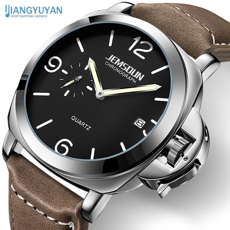 Luxury Top Brand Sport Watch Men Waterproof Quartz Brown Leather Military Wrist Watch Men Army Clock Male relojes hombre hodinky
Luxury Top Brand Sport Watch Men Waterproof Quartz Brown Leather Military Wrist Watch Men Army Clock Male relojes hombre hodinky