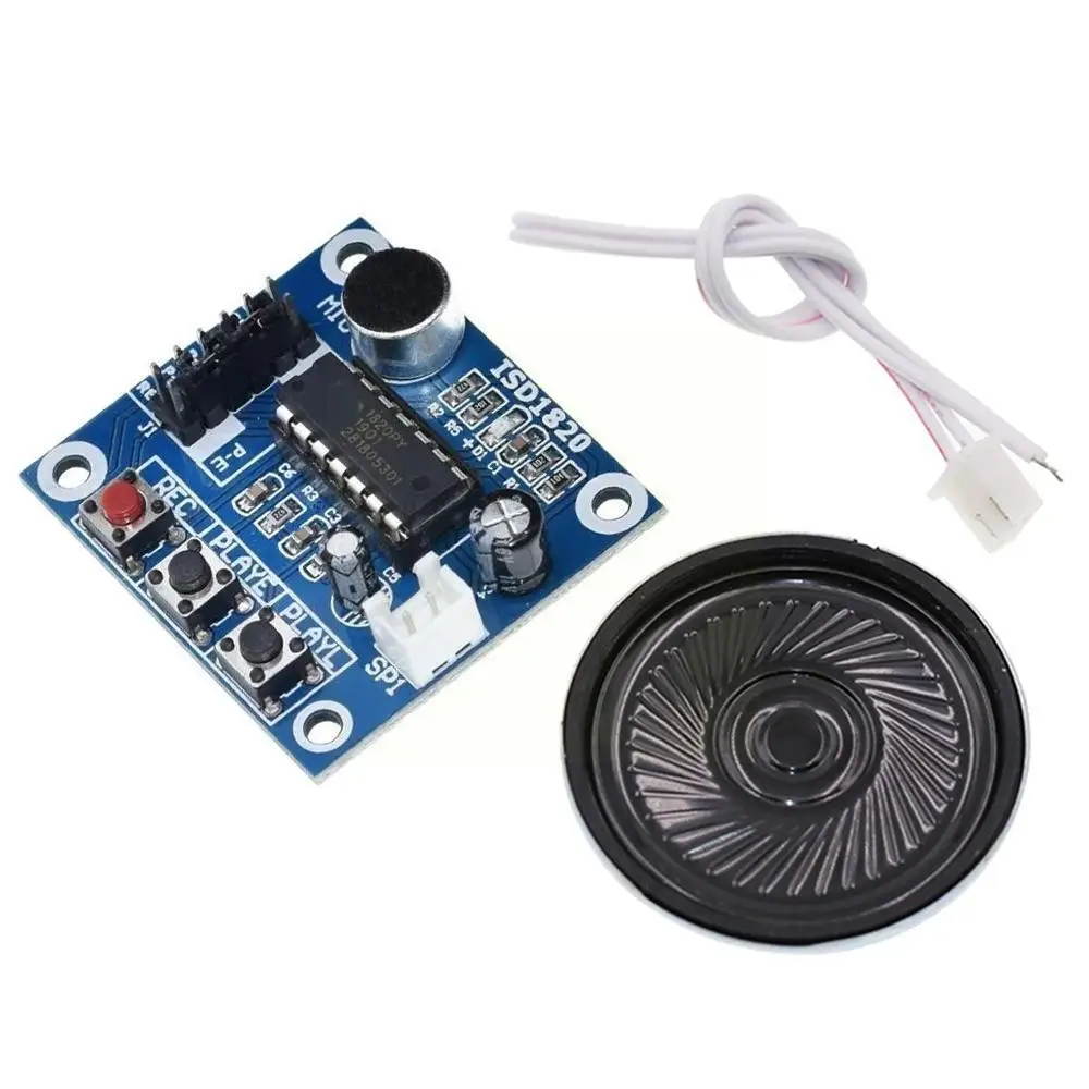 For ISD1820 Recording Voice Module Voice Module Recording Voice Playback Tone Module Dual Board Module
For ISD1820 Recording Voice Module Voice Module Recording Voice Playback Tone Module Dual Board Module