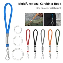 1Pc Outdoor Climbing Carabiner Keyrings Rope With Key Chain Mini Spring Clip Carabiner Hook Backpack Buckle Camping Tool
1Pc Outdoor Climbing Carabiner Keyrings Rope With Key Chain Mini Spring Clip Carabiner Hook Backpack Buckle Camping Tool