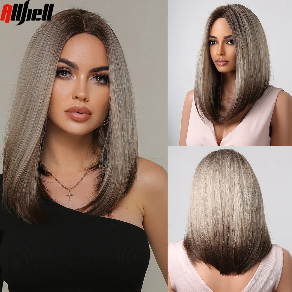 Brown Ash Blonde Straight Wigs for Black Women Ombre Synthetic Medium Length Party Cosplay Hair Heat Resistant Natural Wigs
Brown Ash Blonde Straight Wigs for Black Women Ombre Synthetic Medium Length Party Cosplay Hair Heat Resistant Natural Wigs