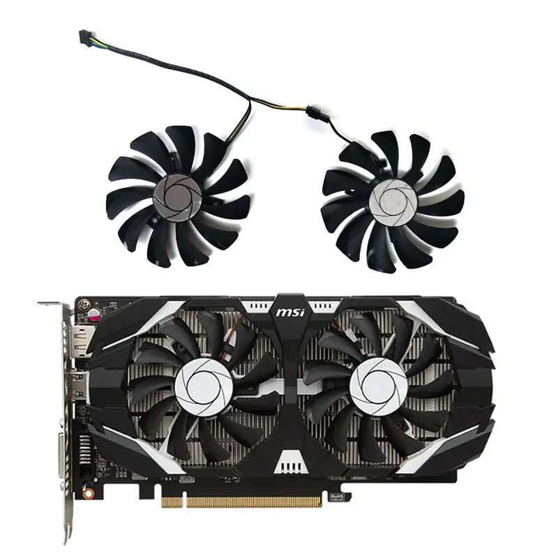 MSI 85MM 4PIN HA9010H12F-Z GTX 1060 GPU fan for MSI GTX 1060OC 6G GTX 960 P106-100 P106 GTX960 graphics card cooling fan
MSI 85MM 4PIN HA9010H12F-Z GTX 1060 GPU fan for MSI GTX 1060OC 6G GTX 960 P106-100 P106 GTX960 graphics card cooling fan