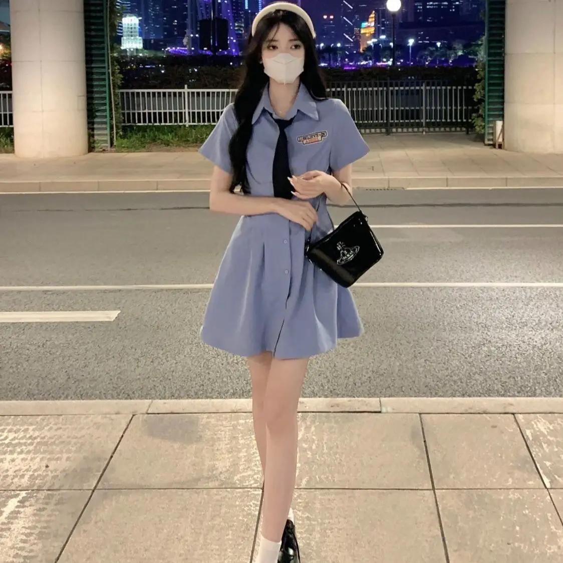 2023 Pure Lust Spy Girl Collar Sall Dign Shi ped aist Sho Sli dey Style A-line Drs
2023 Pure Lust Spy Girl Collar Sall Dign Shi ped aist Sho Sli dey Style A-line Drs