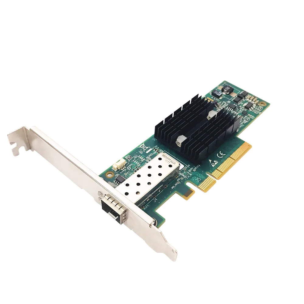 Оптоволоконная сетевая карта ConnectX-2, 10 ГБ, MNPA19-XTR 10G, PCIe x8, SFP, с одним портом, для сервера
Оптоволоконная сетевая карта ConnectX-2, 10 ГБ, MNPA19-XTR 10G, PCIe x8, SFP, с одним портом, для сервера